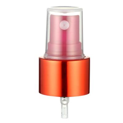 China 18/410 20/400 Gold Aluminum Fine Mist Garden Sprayer Cosmetic Pump en venta