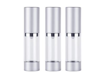 China Short And Fat 	Airless Cosmetic Bottles Lotion Separating BPA Free for sale