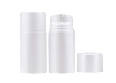 China Plastic PP Airless Cosmetic Bottles Outdoor  Travel And Daily Life Use for sale