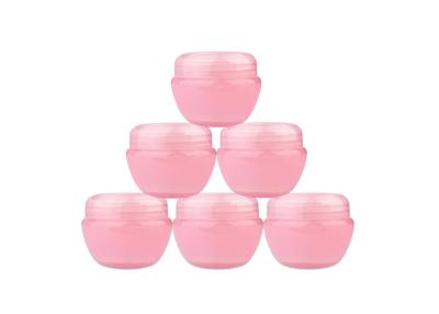 China Cosmetic Packing Cosmetic Cream Jar Viscous Sealing Pink Plastic Lotion Jars for sale