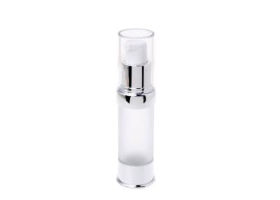 China Frosted 30 Ml Airless Cosmetic Bottles  BPA Free Environmental Friendly for sale