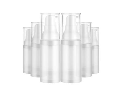 China Durable Matt Pp Airless Cosmetic Bottles Leak Proof Long Work Life for sale