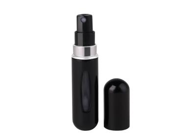 China Black Aluminum Pen Perfume Bottle Thick Durable Long Life Span for sale