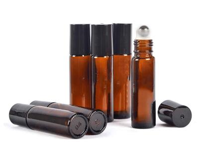 China 10ML Essential Oil Roller Bottles With Stainless Steel Roller Ball for sale