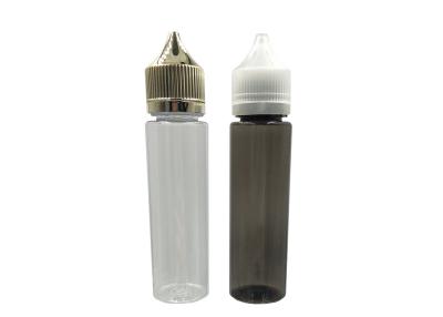 China E Liquid Smoke Oil Bottle Long And Thin  Plastic Eye Dropper Bottles for sale
