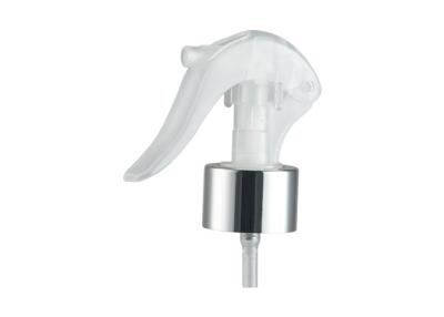 China Aluminum Closure Transparent Mini Trigger Sprayer 28/410 Size for sale