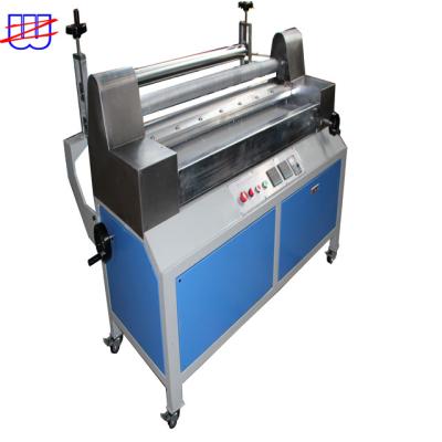 China Case Packaging Type 1100mm EPE EVA Foam Double Rollers Hot Melt Glue Machine for sale