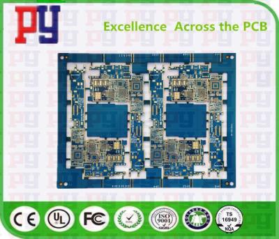 中国 印刷物のサーキット ボードPCBの設計およびPCBアセンブリ青いオイル多層PCB板 販売のため
