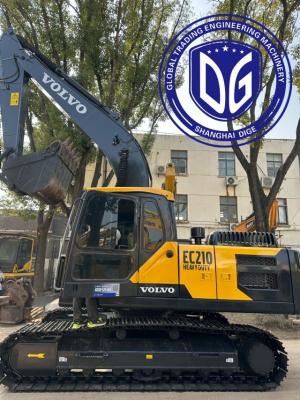 China Ec210 21 Ton Used Volvo Excavator With Advanced working mode selection for sale