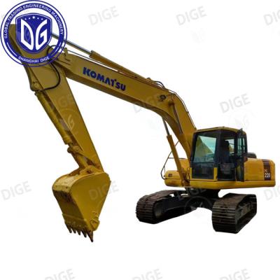 China Reliable performance USED PC220-7 excavator with Enhanced grip and traction for sale