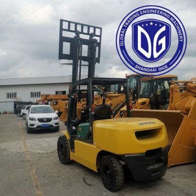 China 5t Used Komatsu FD50 Powerful Used Forklift Hydraulic Machine for sale