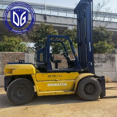 China 10t FD100 Used Komatsu Forklift With Strong Hydraulic Machine for sale