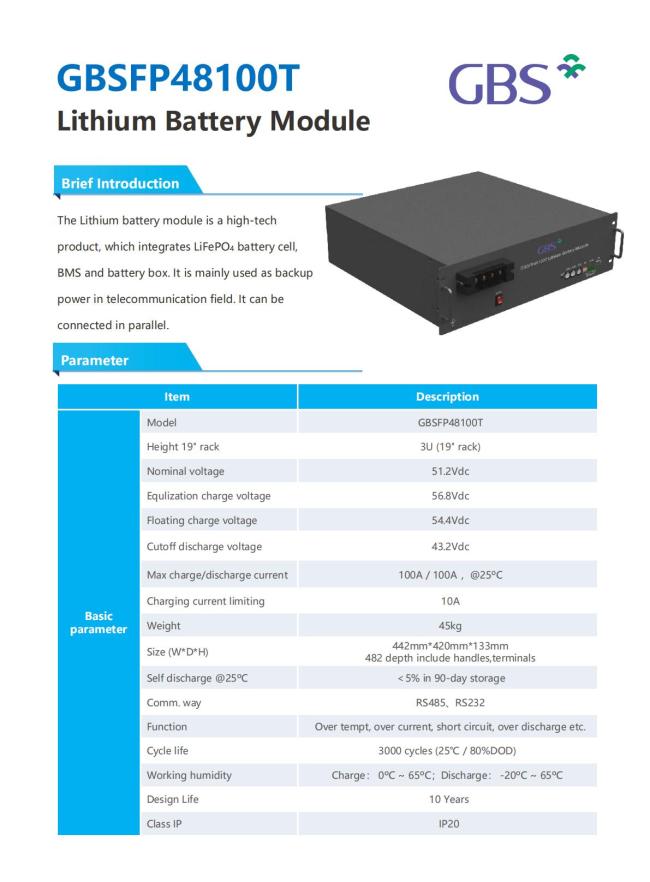Prismatic Cell 100ah Lithium Ion Battery
