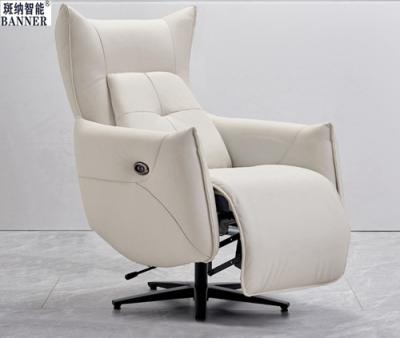 China BN Modern Minimalist Electric Single Sofa Chair Lift Functional Reclining Leather Wear-Resistant Office Recliner Chair for sale