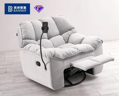 China BN Living Room Recliners Plush Fabric Multifunctional Electric Single Recliner Chair Recliner Sofa Functional Sofa for sale