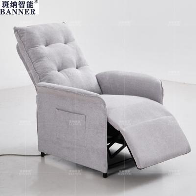 China BN Cotton Linen Fabric First-Class Space Functional Sofa Lift Chair Electric Multifunctional Single Recliner Chair for sale