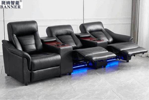 Quality BN Cinema Leather Sofa Electric Functional Sofa Multi-Function Slot Control Sofa Combination Electric Recliner Sofa for sale