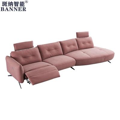 China BN Multifunctional Sofa Italian Minimalist Genuine Cowhide Leather Living Room Functional Sofa Electric Recliner Sofas for sale
