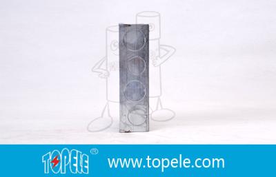 China Caja eléctrica galvanizada del conducto del metal, cajas eléctricas cuadradas y cubiertas para el accesorio de iluminación en venta