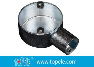 China BS Electrical Conduit Fittings Circular Junction Box For Conduit Fittings for sale
