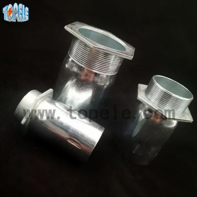 China BSCC EMT Conduit Conector Rigid Conduit Fittings Steel / Zinc Plated Material for sale