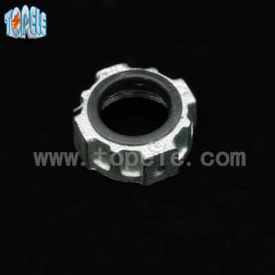 China Zinc Die Cast Conduit Bushing / Malleable Iron Insulated Bushing For BS Conduit for sale