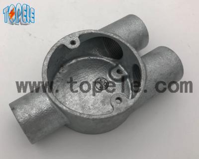 China Branch Three Y Way BS4568 Conduit Explosion Proof Conduit Fittings Malleable Iron Box for sale