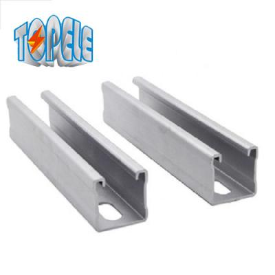 China 1.5mm Slotted Stainless Steel Unistrut Brackets for sale