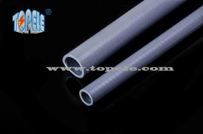 China Liquid Tight PVC Coated Stainless steel flexible conduit Electrical flexible conduit for sale