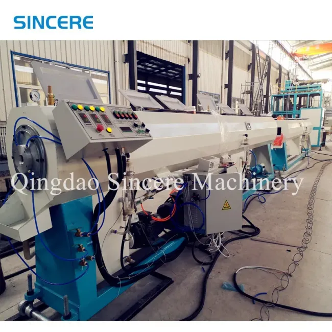 Large Diamater Sewage Winding Pipe Steel Reinforced Spiral Pipe Making Machine Extrusion Equipemnt