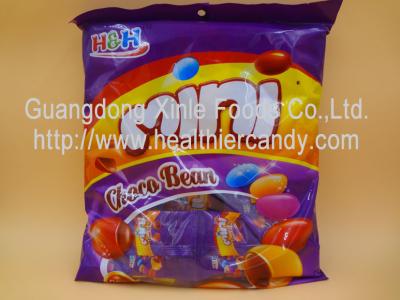 China gusto dulce y Niza packing/ISO individual, HACCP del mini del chocolate 5g caramelo colorido de la haba en venta