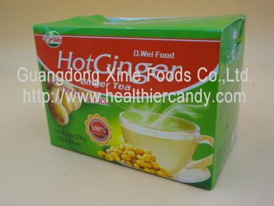 Chine Poudre instantanée de jus de soja de gingembre de particules à faible teneur en matière grasse de thé pour le froid à vendre