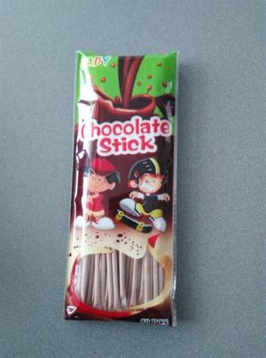 China Healthy Chocolate Stick Powder Candy Nice Taste Sweets Lower Calorie Candy for sale