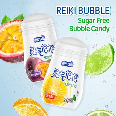 中国 Reiki Bubble Sugar Free Bubble Candy Tablets With Vitamin Dietary Supplement 販売のため