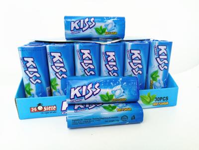 China Kiss Compressed Mint Candy 4 flavor for children and adult HALAL for sale