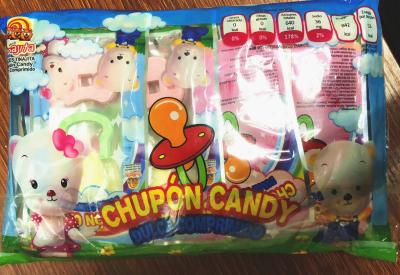 China DIY Nipple shape Compressed candy / Novelty candy for children with assorted fruit flavor for sale