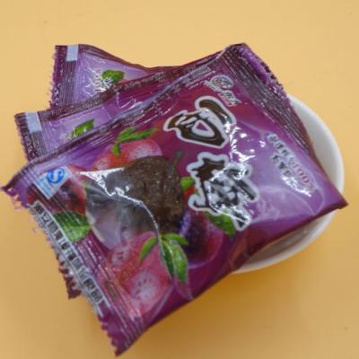 China Eco - Friendly Nutrition Sweet Succade Black Color Dry Plum Snack Food for sale