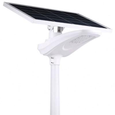 China 100W Led Outdoor Solar Street Lighting Integrated IP65 Water Resistant  Easy to Install for sale
