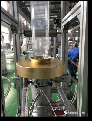 China aquecimento elétrico de sopro Mini Blown Film Extruder da máquina do filme do laboratório do ANIMAL DE ESTIMAÇÃO dos PP do PE 1.10kw à venda