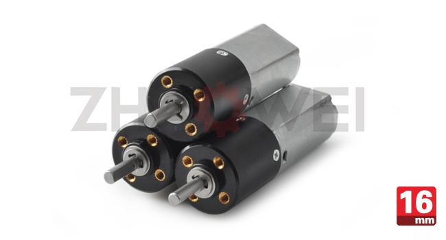 brush geared motor