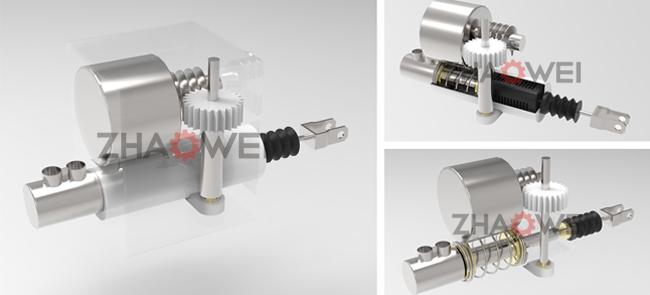 Motorcycle E-Booster Braking gearmotor