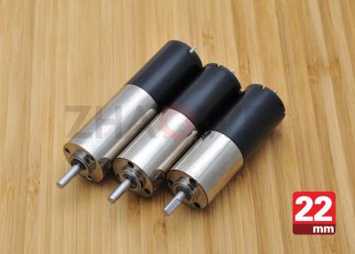 China 24V DC Reduction Gearbox DC Gear Motor , 22mm Diameter Planetary Drive Gear Motor for sale
