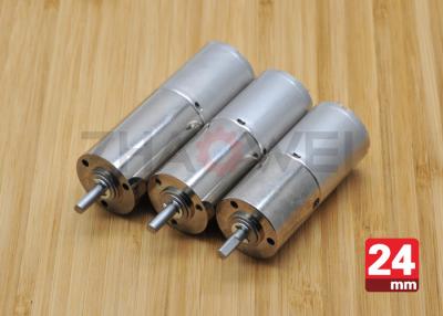 China Mini 12V DC Gear Motor 20rpm OD 24mm / Small micro planetary gear motor for sale