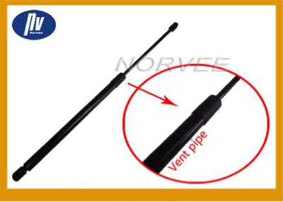 China Black Gas Door Struts With Vent Pipe , Truck Cap Gas Struts For Machine for sale