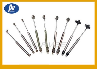 China Metal / Stainless Steel Miniature Gas Spring Free Length For Cupboard for sale