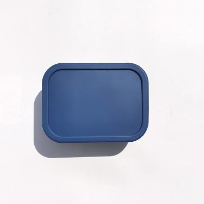 China Caja Bento de silicona a prueba de fugas, microondas, congelador, lavavajillas para niños y adultos en venta