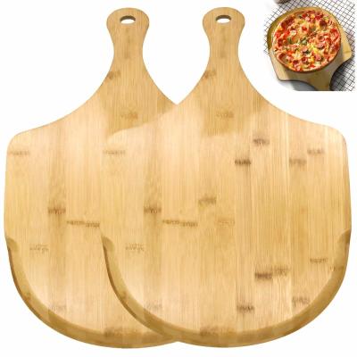 China Home kitchen Bamboo Cutting Board Pizza Cheese board for Fruits Cake for sale