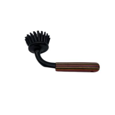 China Wholesale high quality kitchen dish cleaning brush with wooden handle for sale
