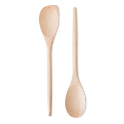 China Custom Logo Wooden Spoons Wooden Cooking Spoon Set Wooden Spoon for sale