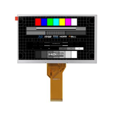 China Automotive 7 Inch TFT 800x480 Display INNOLUX LCD Panel 50 Pins RGB for sale